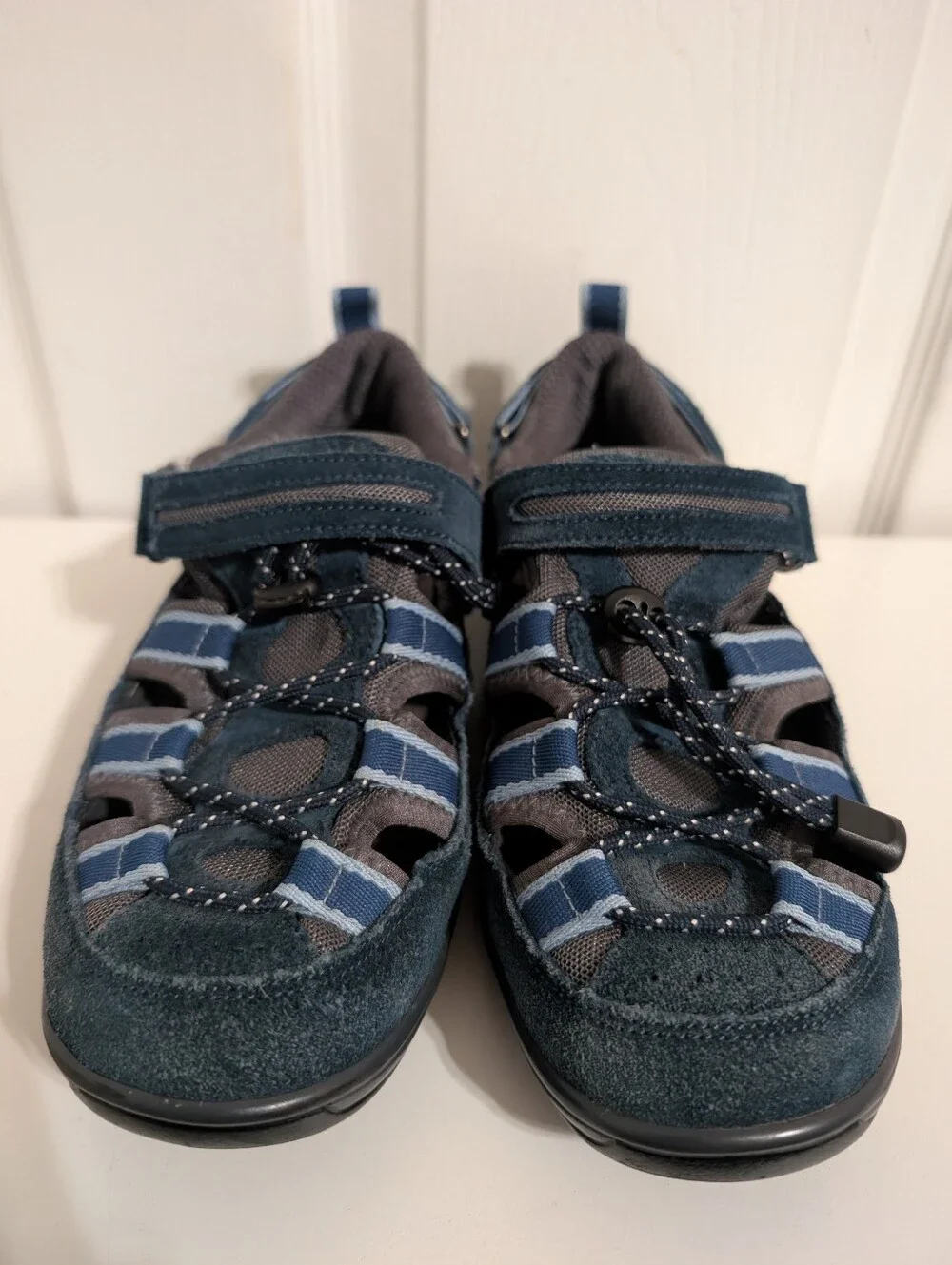 Orthofeet Naples Womens Shoes Sandal Sneaker Blue Comfort Size 7 Wide